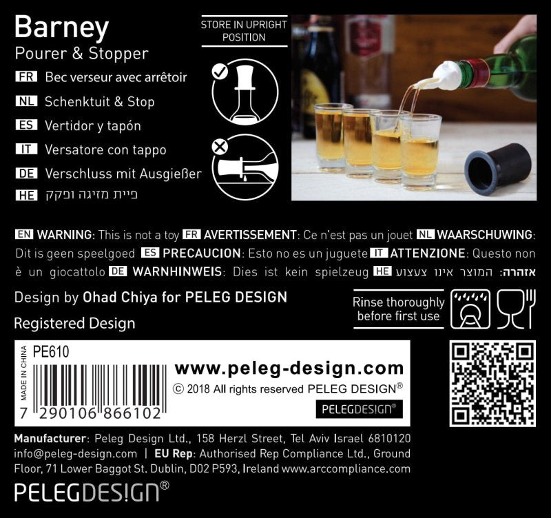 Barney - Wein Verschluss und Ausgießer