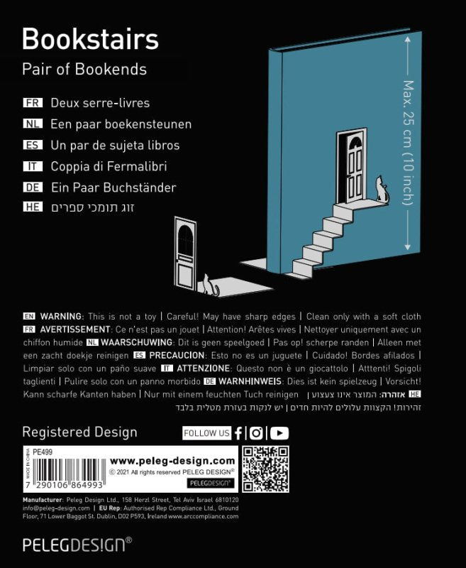Bookstairs Buchstützen 🐈