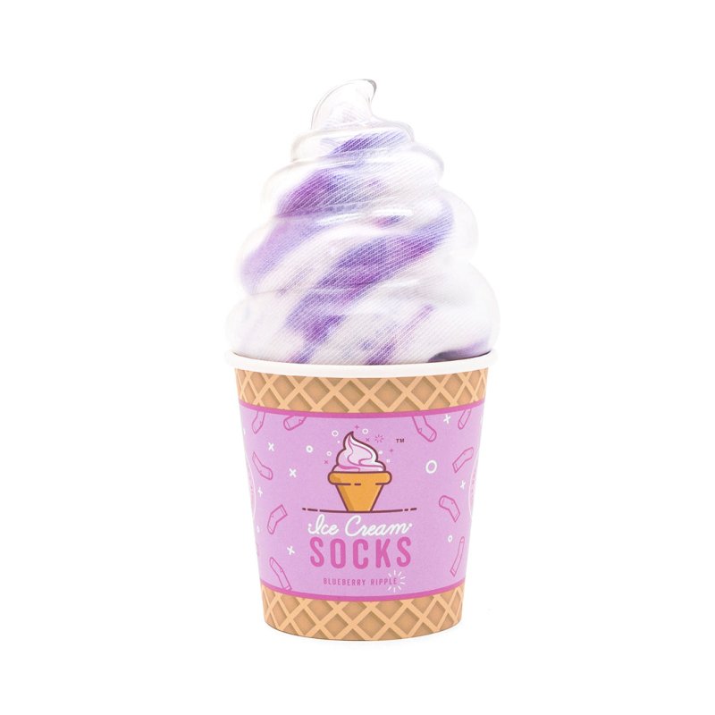 Eiscreme Socken🍦 Blaubeere