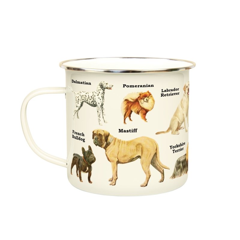 Emaille Becher Katzen