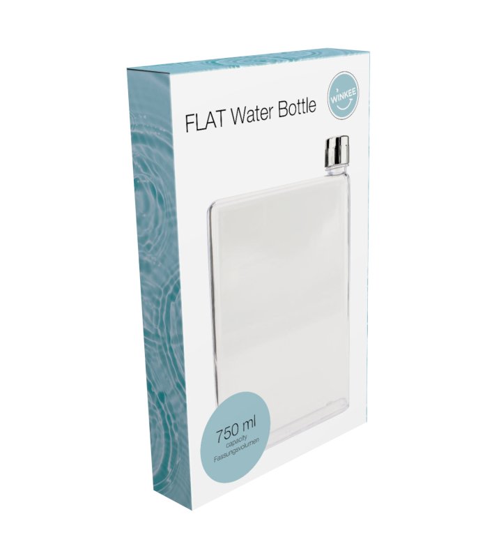 FLAT Wasserflasche 💧