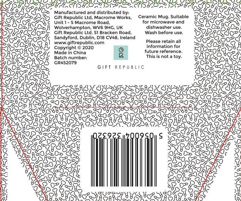 Gift Republic - Micro-Penisbecher, die Lustige Kaffee-Tasse