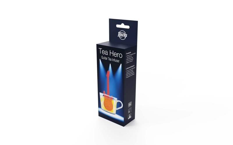 Winkee - Tea Hero Gitarren Teeei | Silikon Teesieb in Gitarrenform