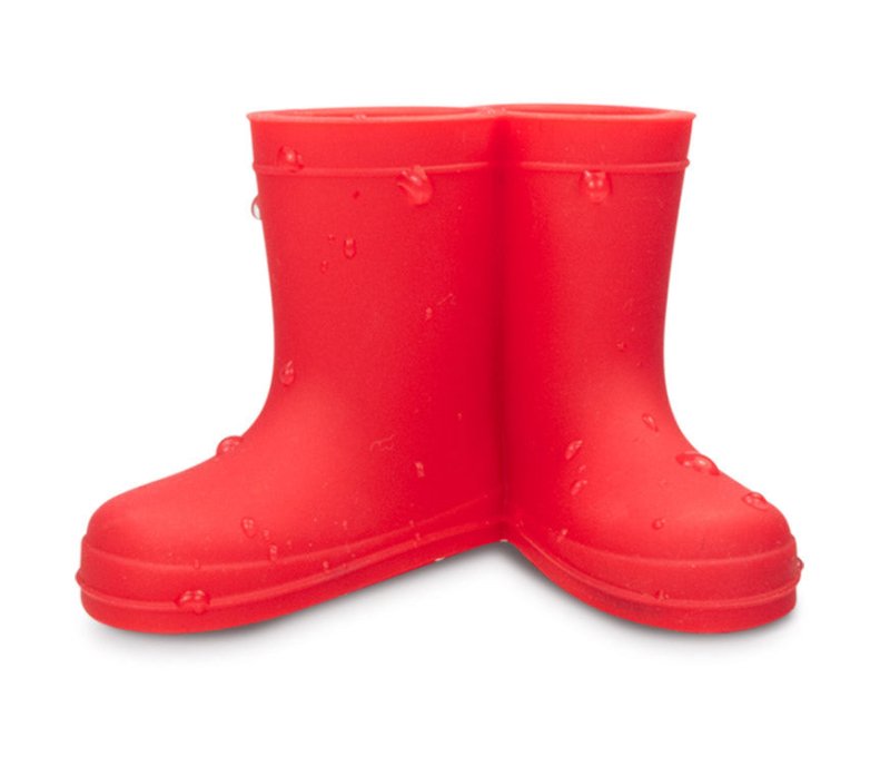 Gummistiefel Zahnbürsten Halter | Wet Booties tootbrush holder Rot | Red