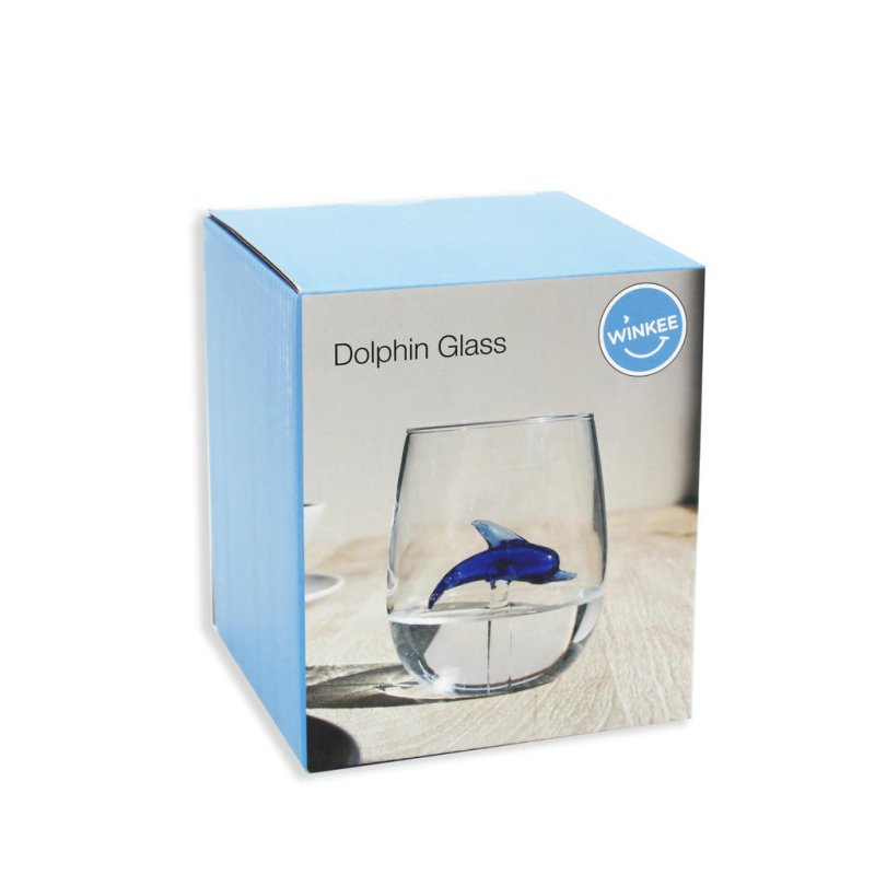 Handgemachte Gläser Delphin 300 ml