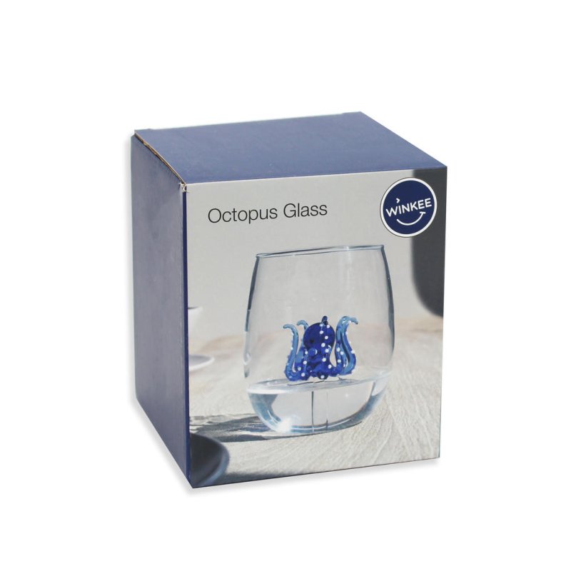 Handgemachte Gläser Oktopus 300 ml