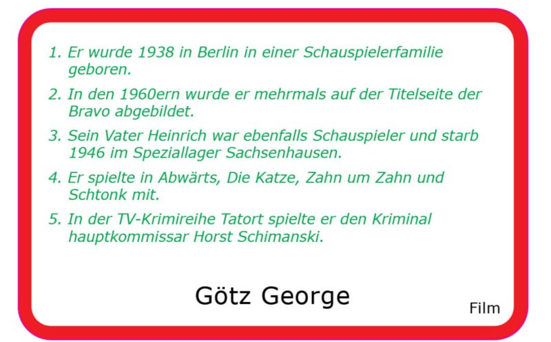 Kennst du noch? Das Promi Quiz