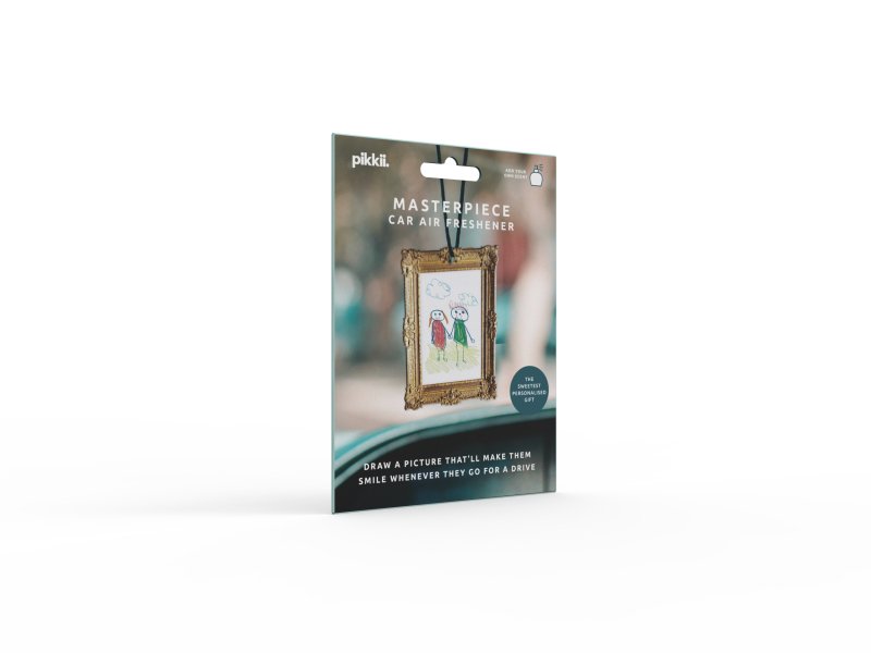Lufterfrischer fürs Auto Zeichnung | Car Air Freshener Drawing