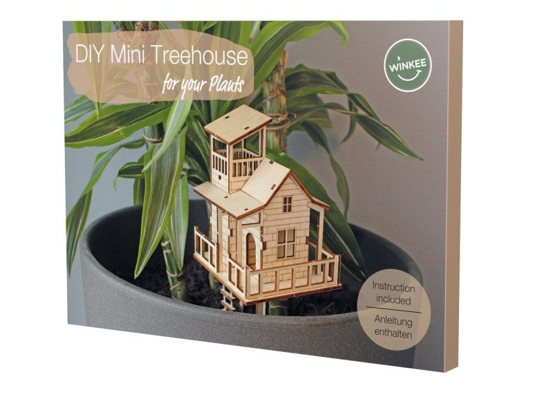 Mini Baumhaus DIY Set | Tiny Tree House DIY Set 🪴