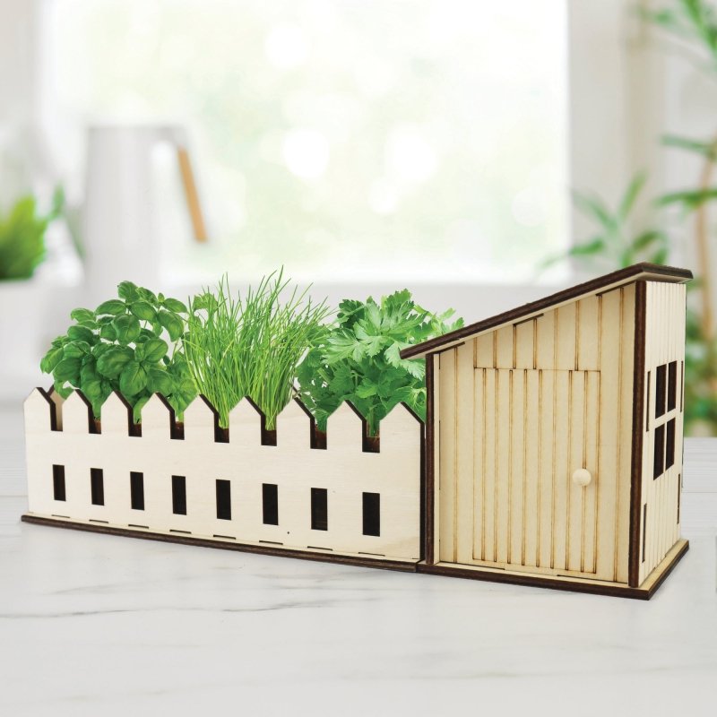 Mini Indoor Kleingarten - Pflanzset