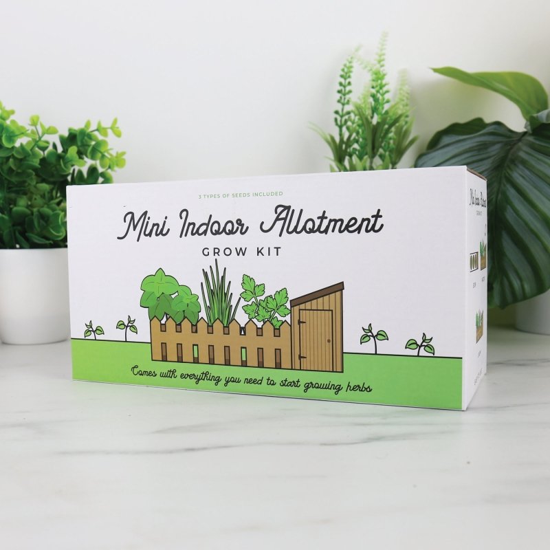 Mini Indoor Kleingarten - Pflanzset