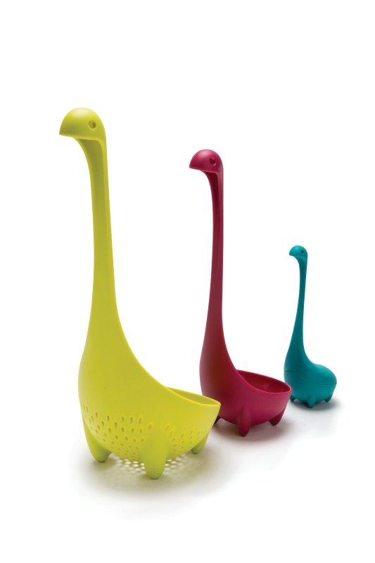 Nessie Family Sieb, Schöpflöffel, Tee-Ei