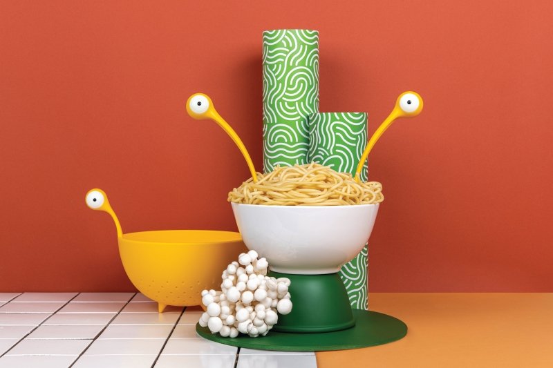 Pasta Monster - Pastasieb | Servierbesteck