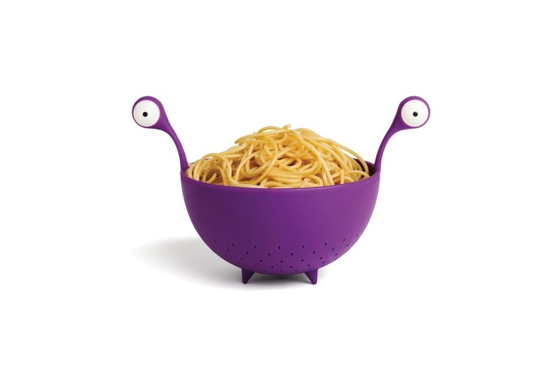 Pasta Monster - Pastasieb | Servierbesteck Pastasieb | violett
