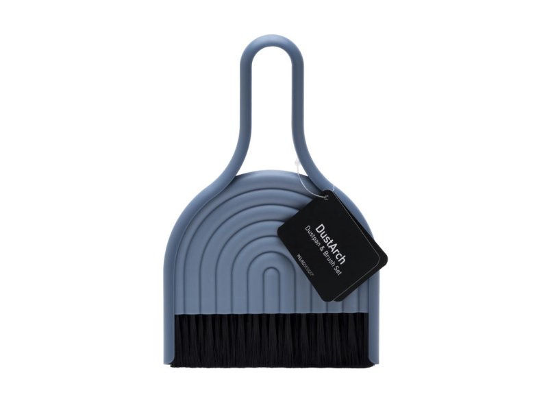 PELEG DESIGN - DustArch Kehrschaufel und Handfeger Blau