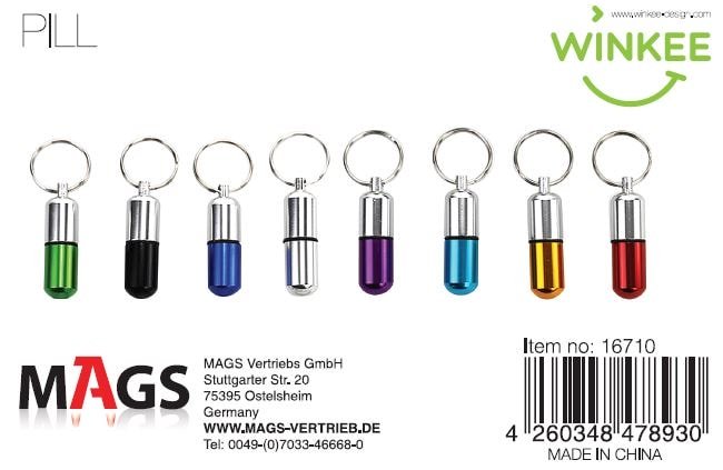 Pill Schlüsselanhänger Mini