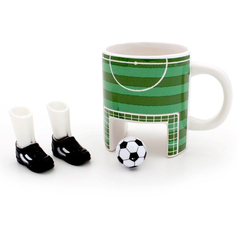Winkee - Fußball Tasse - Der Sportliche Kaffee Pott für Fußball Fans