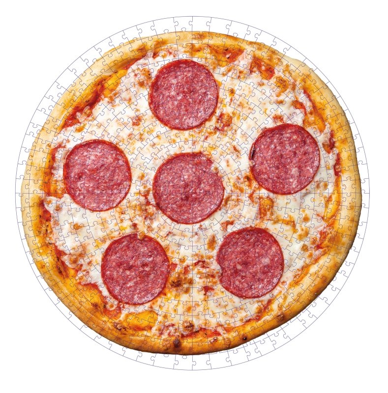 Puzzle - Dicke Katze | Pizza | Döner Pizza