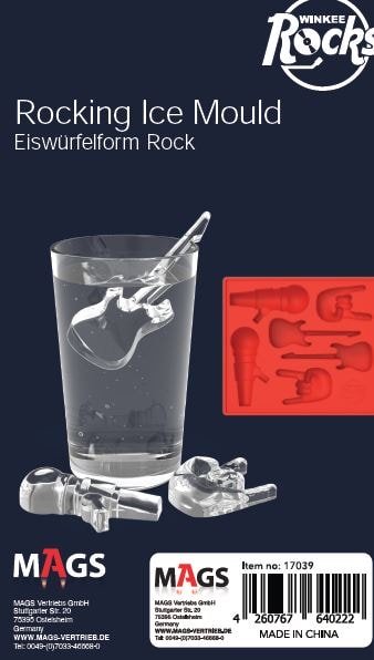 Rock Eiswürfelform