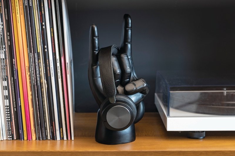 Rock on Kopfhörer Ständer 🤘 Black Edition