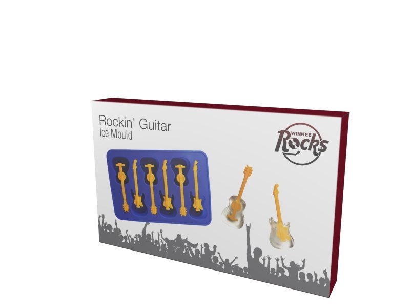 Rockin' Gitarren Eiswürfel
