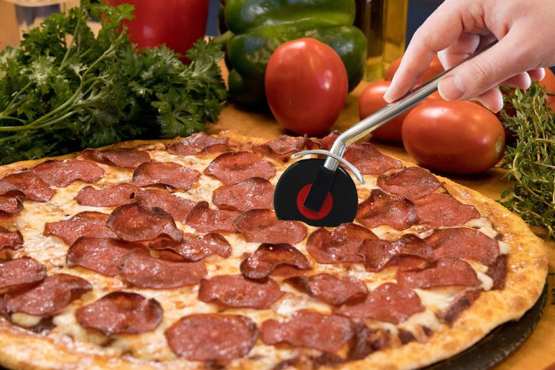 Schallplatten Pizzaschneider