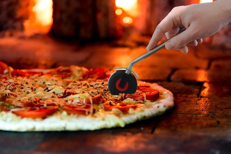 Schallplatten Pizzaschneider