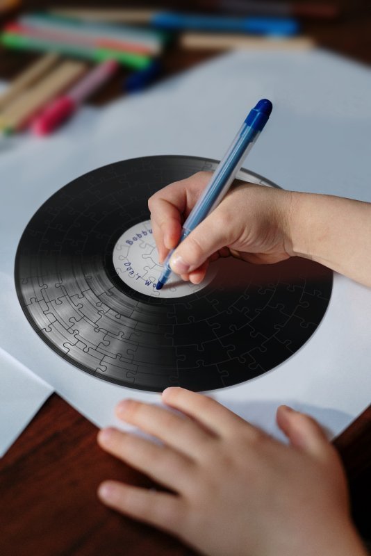 Schallplatten Puzzle | 12 Inch Record Jigsaw Puzzle