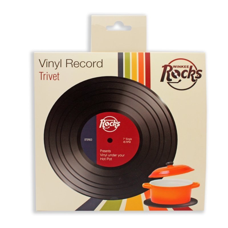 Schallplatten Topfuntersetzer