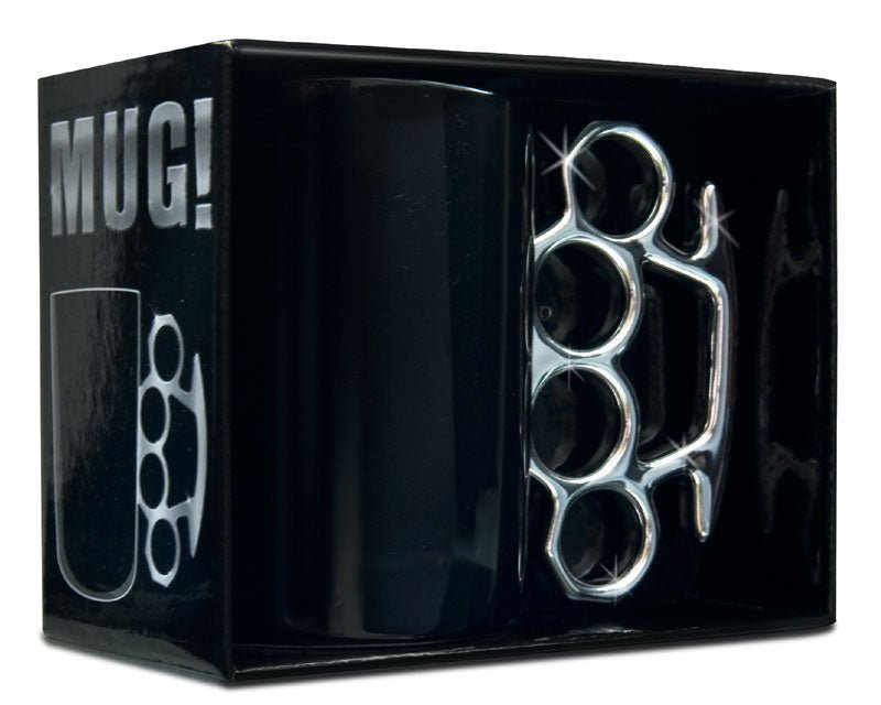 Schlagring Kaffeebecher | Knuckleduster Mug