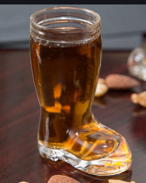 Schnapsgläser 4-er Set - Maßkrug / Stiefel 🍺👢