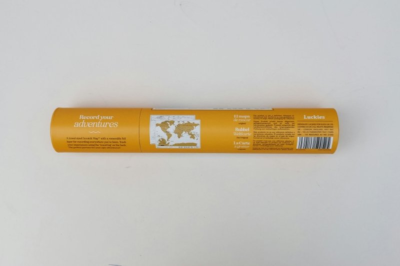 Scratch Map Rubbelkarte Classic