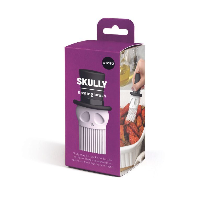 Skully Küchenpinsel - Silikon-Backpinsel - Küchenbürste
