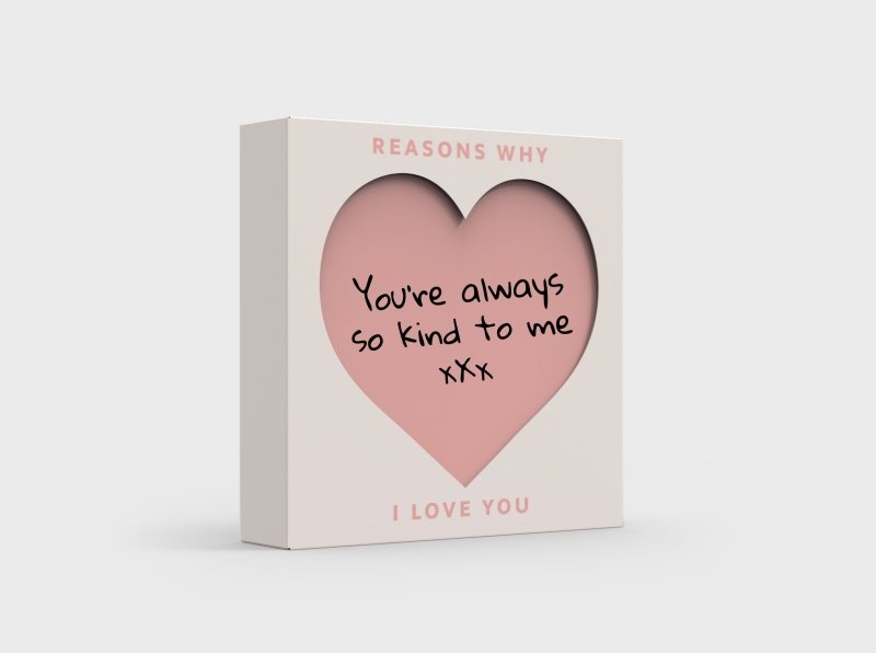 Slider Box - I love you | Reasons Why I Love You Slider Box 💗