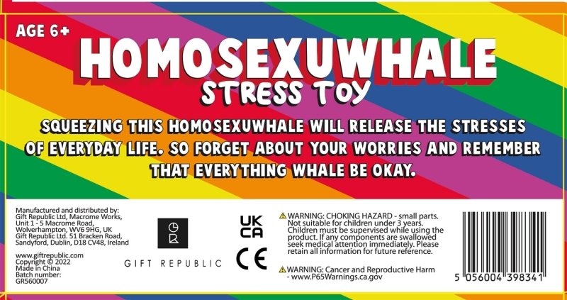 Stressball Homo-sexu-whale