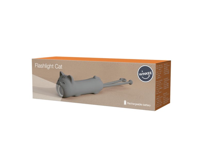 Taschenlampe Katze