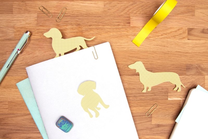 Tierische Haftnotizen 3er Set Katze | Hund