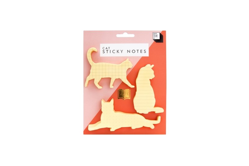Tierische Haftnotizen 3er Set Katze | Hund