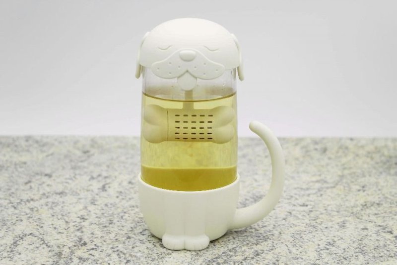 Tierische Tee Becher mit integriertem Tee-Ei | Tea Cup Hund