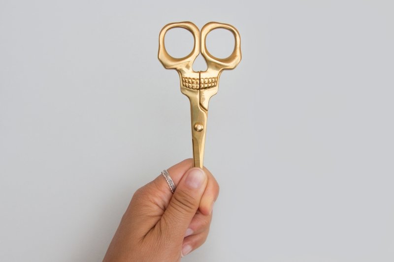 Totenkopf Schere | Skull Scissors ✂️