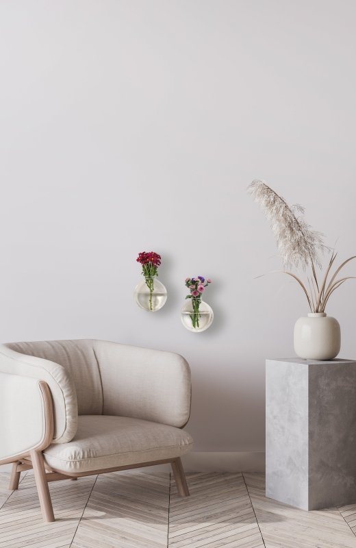 Wand Vase Dahlia 2er Set 🏺