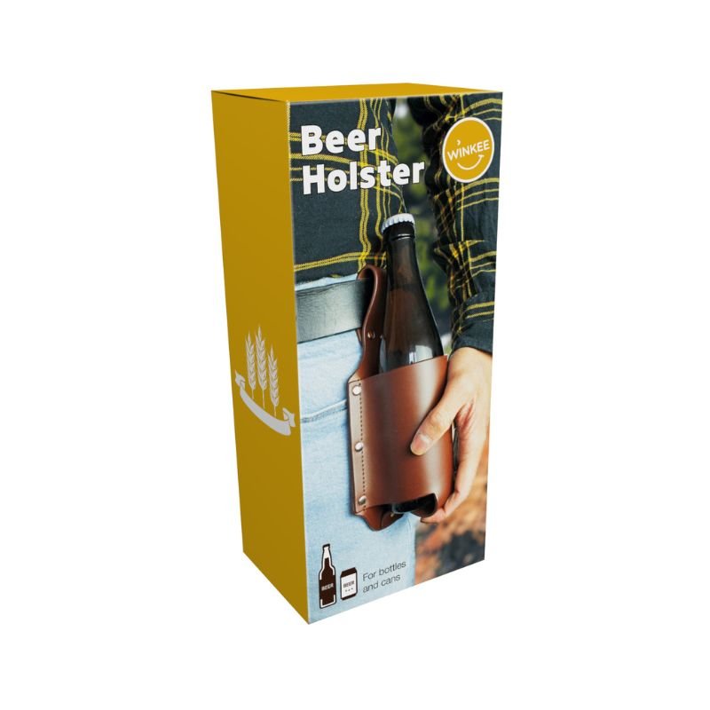 Winkee - Bier Holster aus Leder