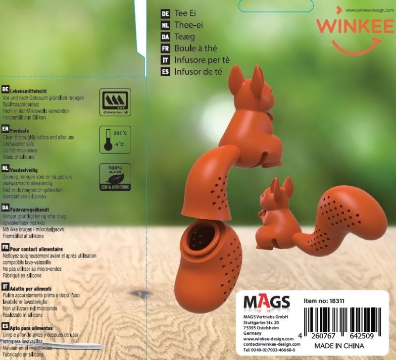 Winkee - Cute Animal Teesieb | Tierische Teeeier