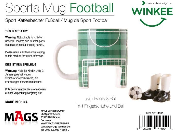 Winkee - Golf Tasse - Der Sport Kaffee Pott für Golf Fans