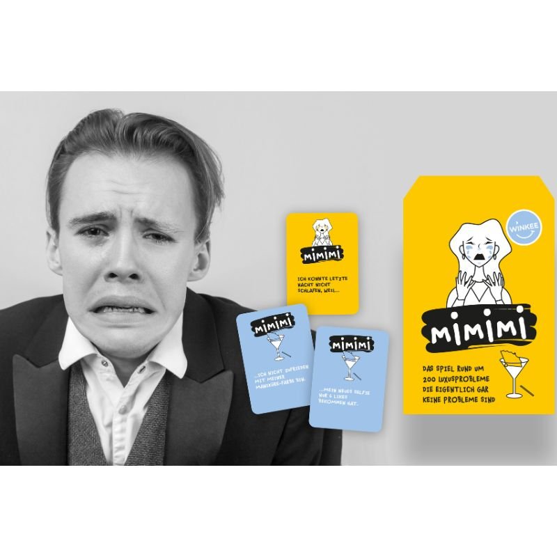 Winkee - Mimimi - Das Quiz Kartenspiel der Luxusprobleme