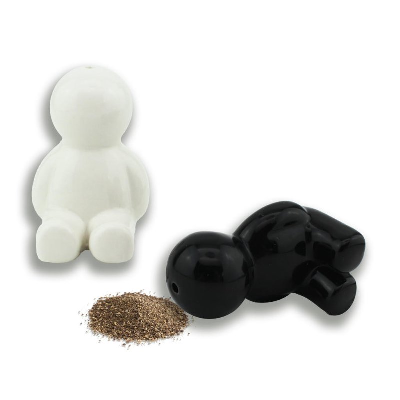 Winkee - Mr. Salt & Mrs. Pepper | Gewürzstreuer Brautpaar auf Hollywoodschaukel