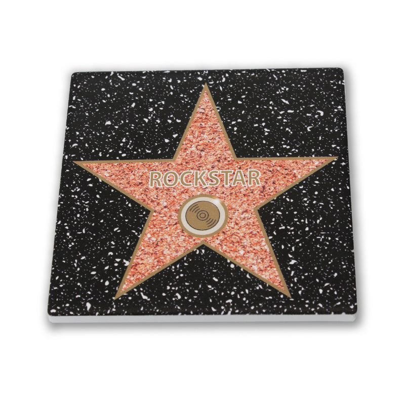 Winkee Rocks - Walk of Fame Glasuntersetzer 4er Set