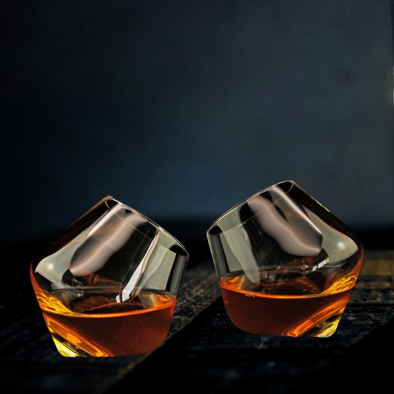 Winkee - Rollende Whiskeygläser 2er Set