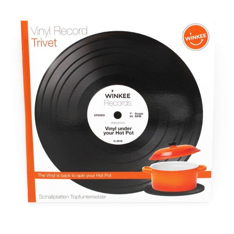 Winkee - Schallplatten Topfuntersetzer
