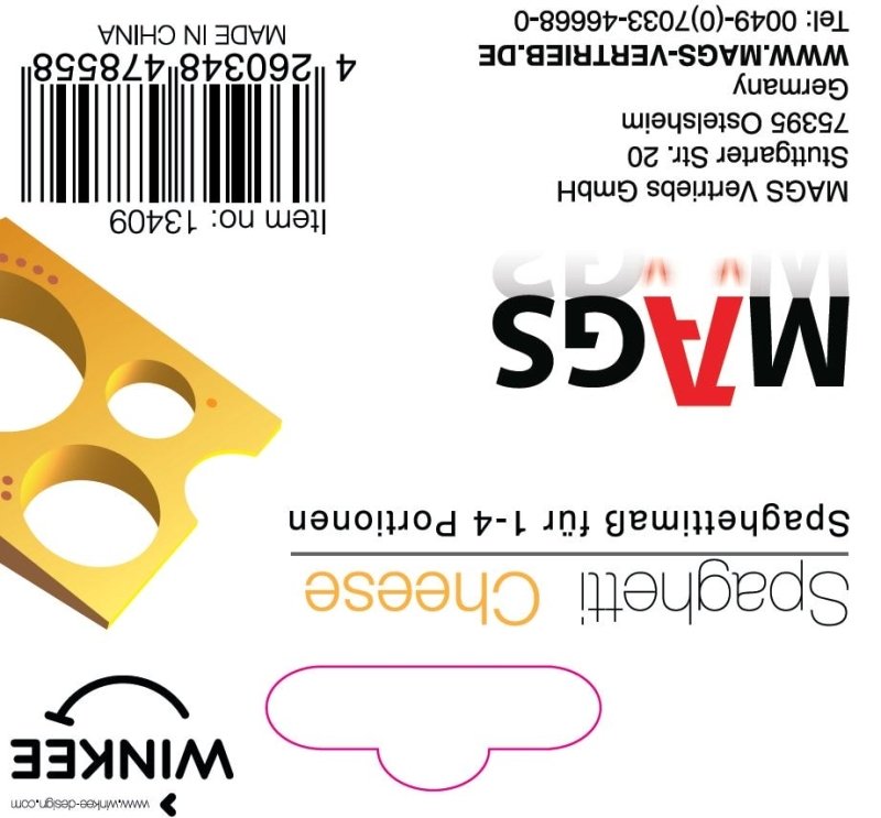 Winkee - Spaghettimaß Käse